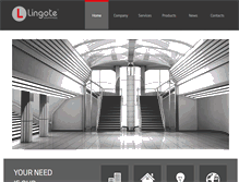 Tablet Screenshot of lingote.com